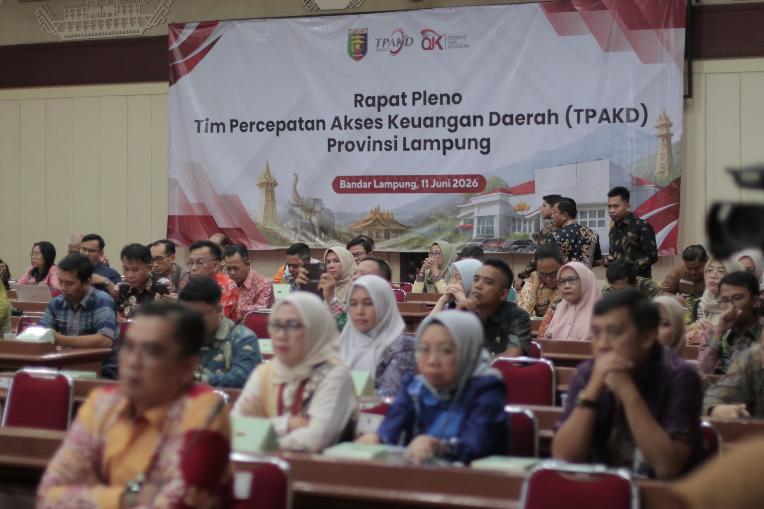 Wagub Lampung Soroti Rendahnya Serapan KUR UMKM, Inklusi Keuangan Baru 80,51 Persen