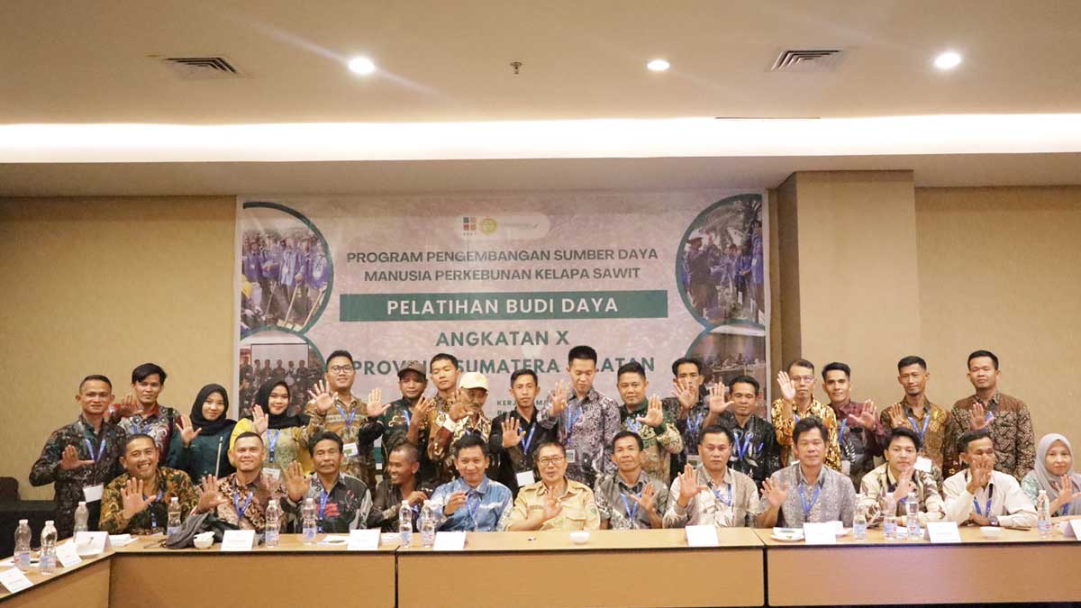 118 Pekebun Sawit Empat Lawang Ikuti Pelatihan BPDP, Belajar Bibit Unggul hingga Sortasi TBS di Palembang