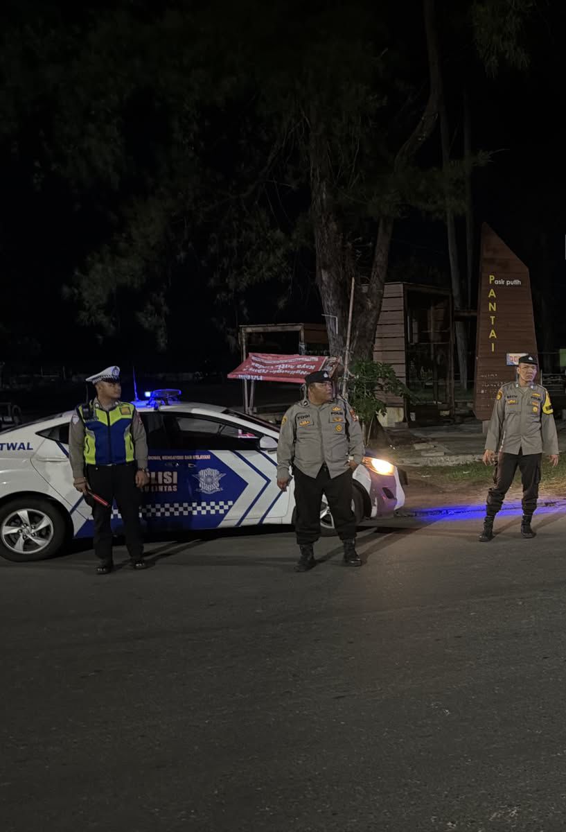 Polresta Bengkulu Patroli Malam Antisipasi Balap Liar di Tiga Jalan Rawan, Petugas Tak Temukan Aktivitas