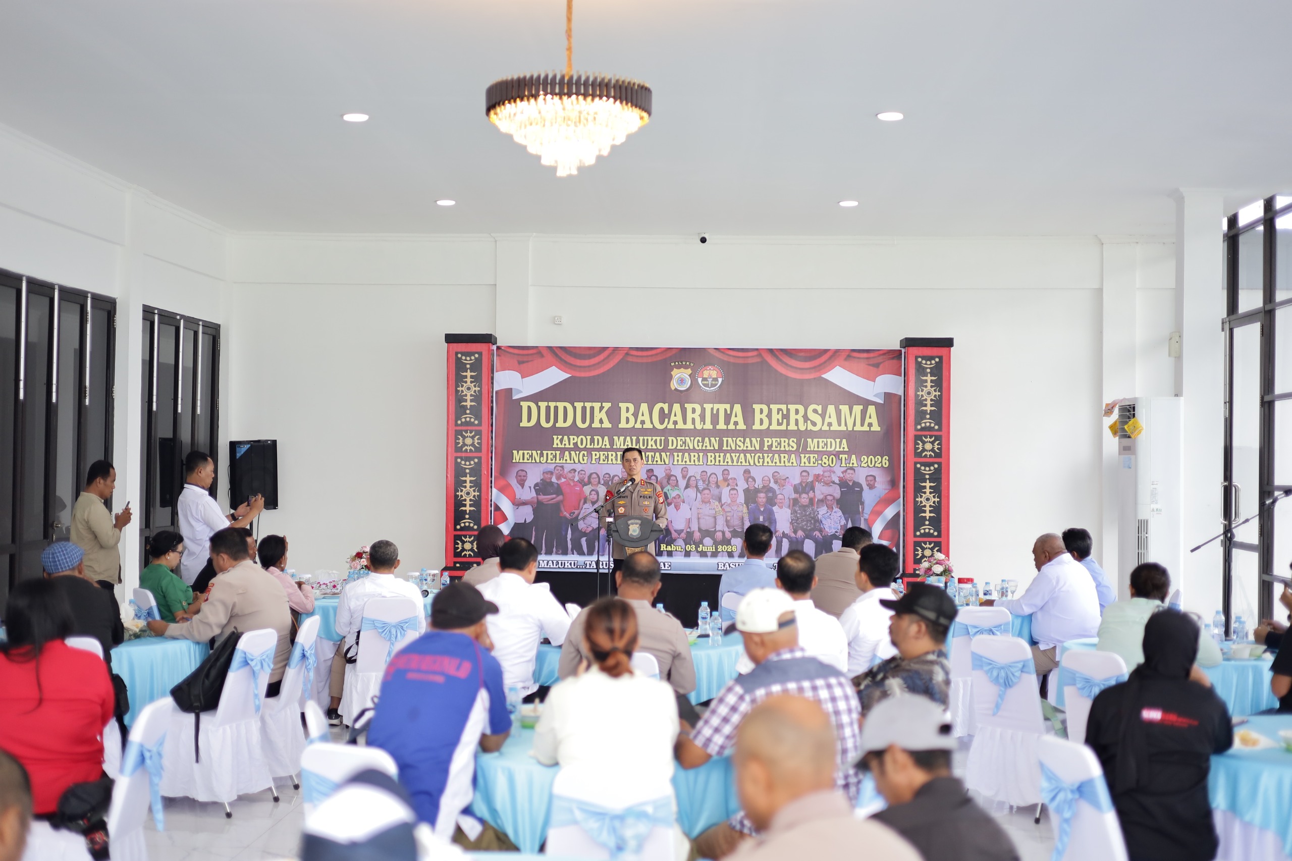 Kapolda Maluku Ungkap Konflik Sosial Turun Drastis: dari 126 Kasus pada 2024 Jadi 6 Kasus di Paruh Pertama 2026