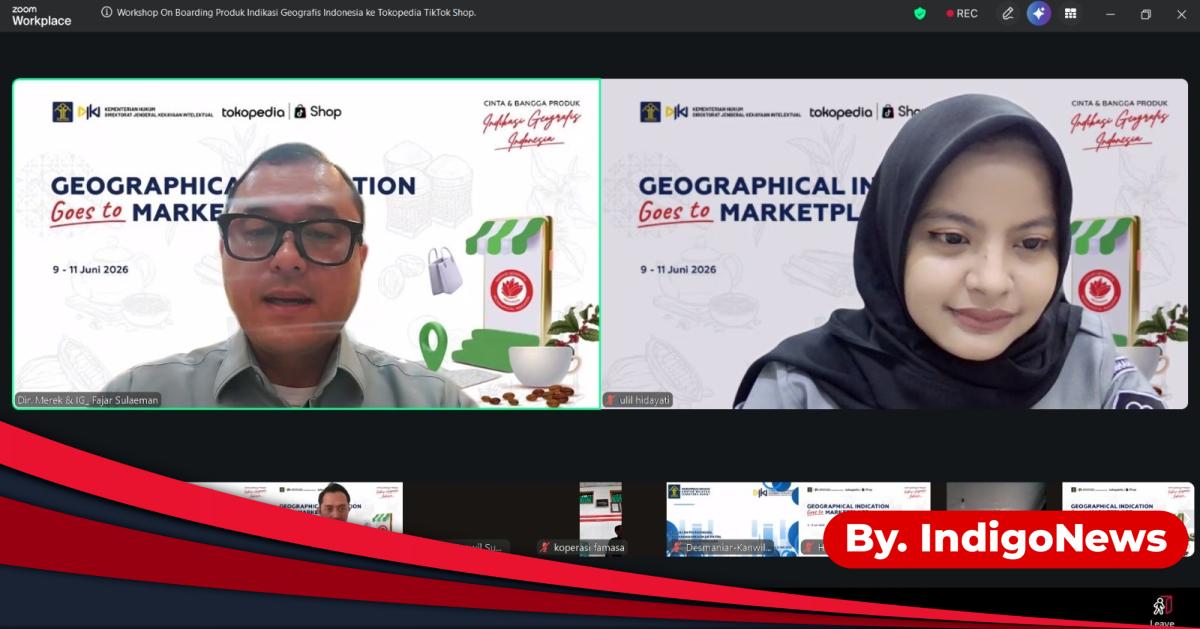 Kemenkum Sulbar Dorong Produk Indikasi Geografis Masuk Tokopedia dan TikTok Shop, Targetkan Pasar Digital Lebih Luas
