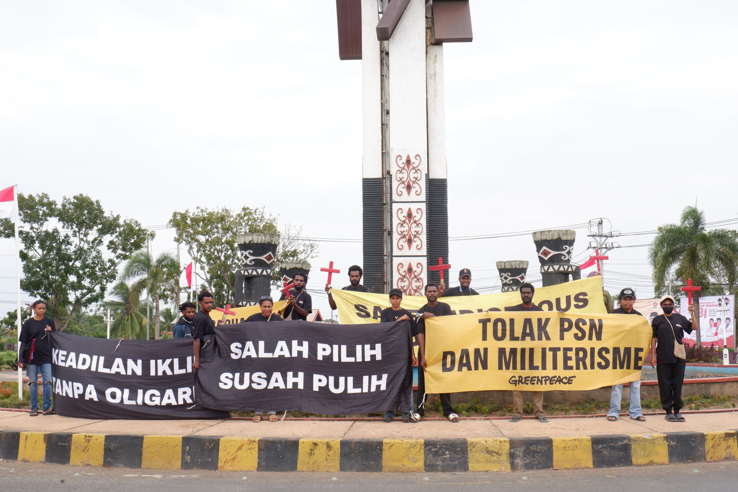 Komite Masyarakat Adat Papua Selatan Gelar Mimbar Bebas di Merauke, Tuntut Hentikan Operasi Militer Hingga Tutup Freeport