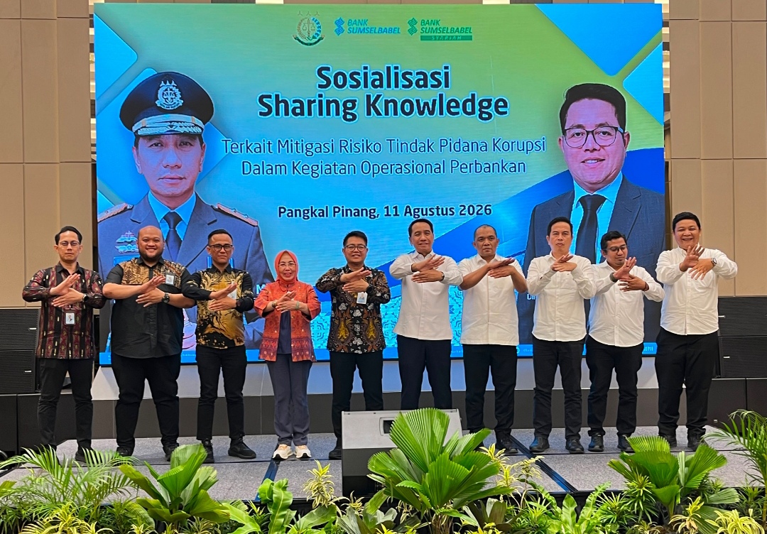 Bank Sumsel Babel di Pangkalpinang Perkuat Integritas Lewat Sosialisasi Antikorupsi Bersama Kejaksaan Tinggi Babel