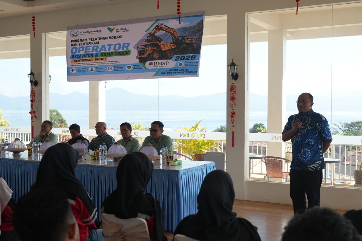 35 Pemuda Lokal Luwu Timur Ikuti Pelatihan Operator Alat Berat PT Vale demi Sertifikasi BNSP