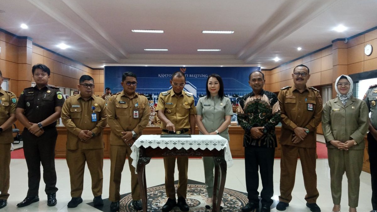 Bupati Belitung Djoni Alamsyah Hidayat Luncurkan Aplikasi SPMB 2026/2027, Pastikan Tak Ada Anak Putus Sekolah karena Faktor Ekonomi