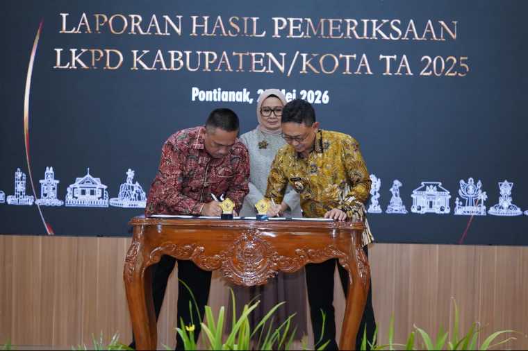 Pemkot Pontianak Kembali Raih Opini WTP dari BPK untuk Ke-15 Kalinya, Wali Kota Soroti Pengelolaan Aset Daerah