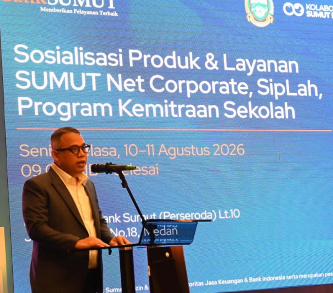 Bank Sumut dan Disdik Sumut Perkuat Digitalisasi Dana BOS, Transaksi Non-Tunai Sekolah Dipastikan Lebih Transparan