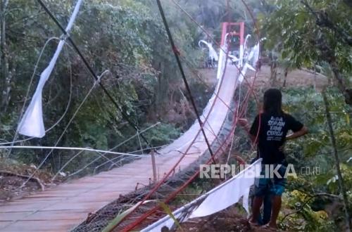 KSAD Minta Maaf Soal Jembatan Gantung Pangandaran Ambruk, Ini Penyebabnya