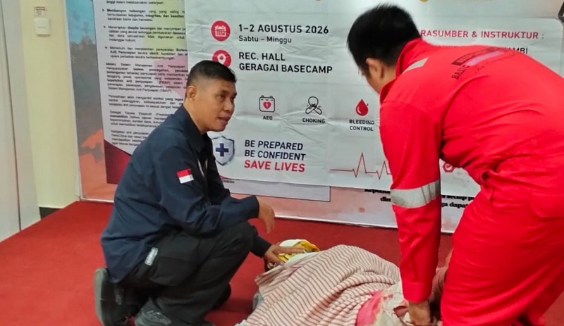 SKK Migas-PetroChina Gelar First Aid Training 2026 di Jambi, 4 Hari Latih Pekerja Tanggap Darurat