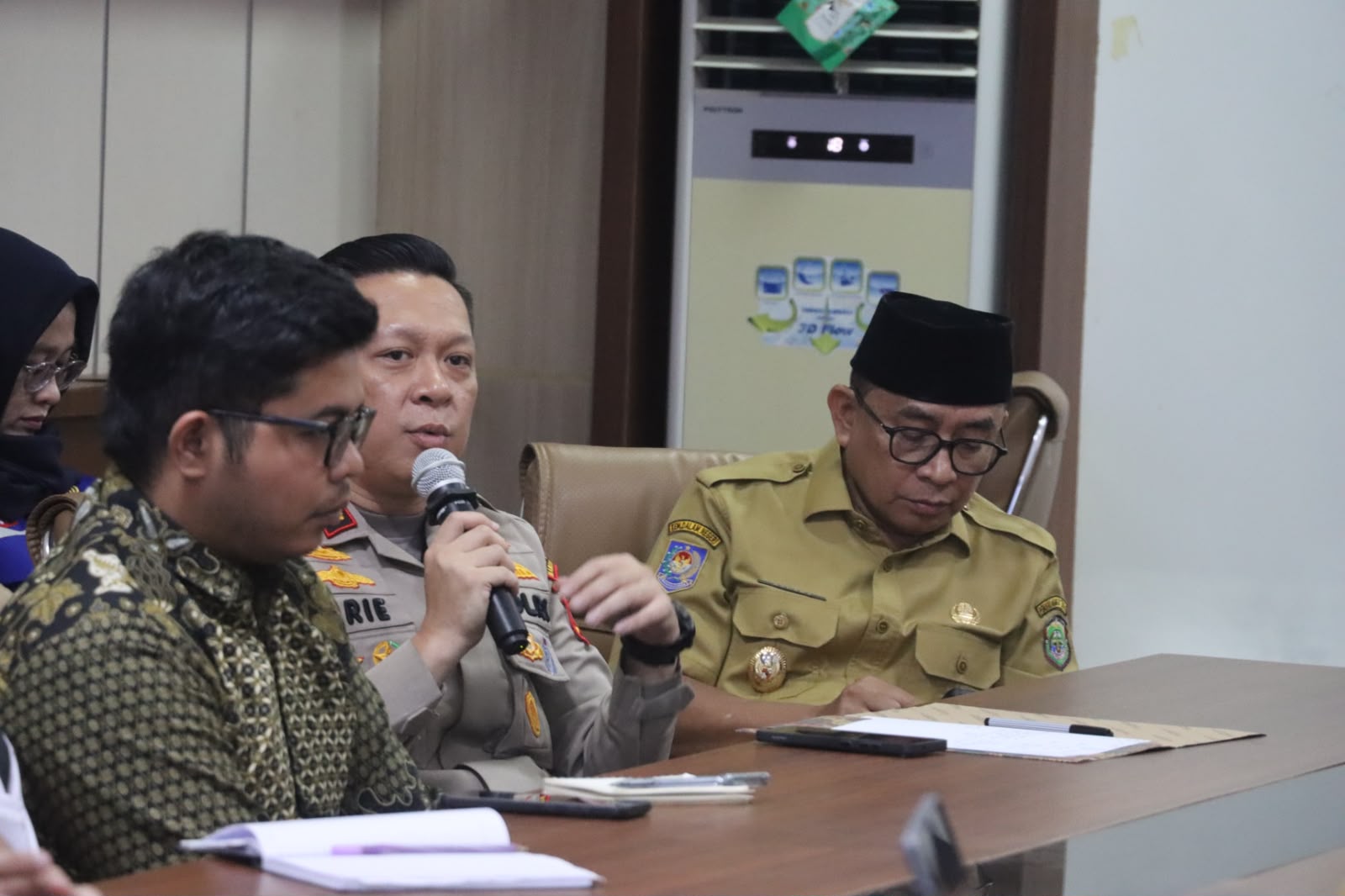 Kapolres Mamuju Tengah Minta Perusahaan Siapkan Embung dan Penyekatan Kanal Antisipasi Karhutla Saat El Nino