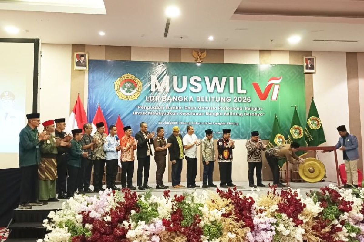 Muswil VI LDII Bangka Belitung Fokus Cetak SDM Profesional Religius, Gedung Ponpes Arroyyan Diresmikan