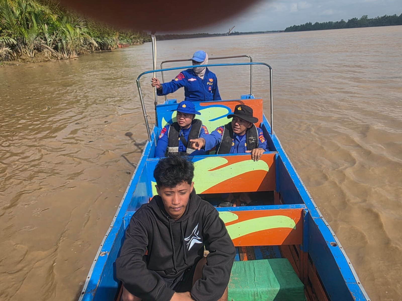 Warga Pulau Rimau Diterkam Buaya saat Perbaiki Perahu, Polda Sumsel Sisir Perairan Teluk Betung