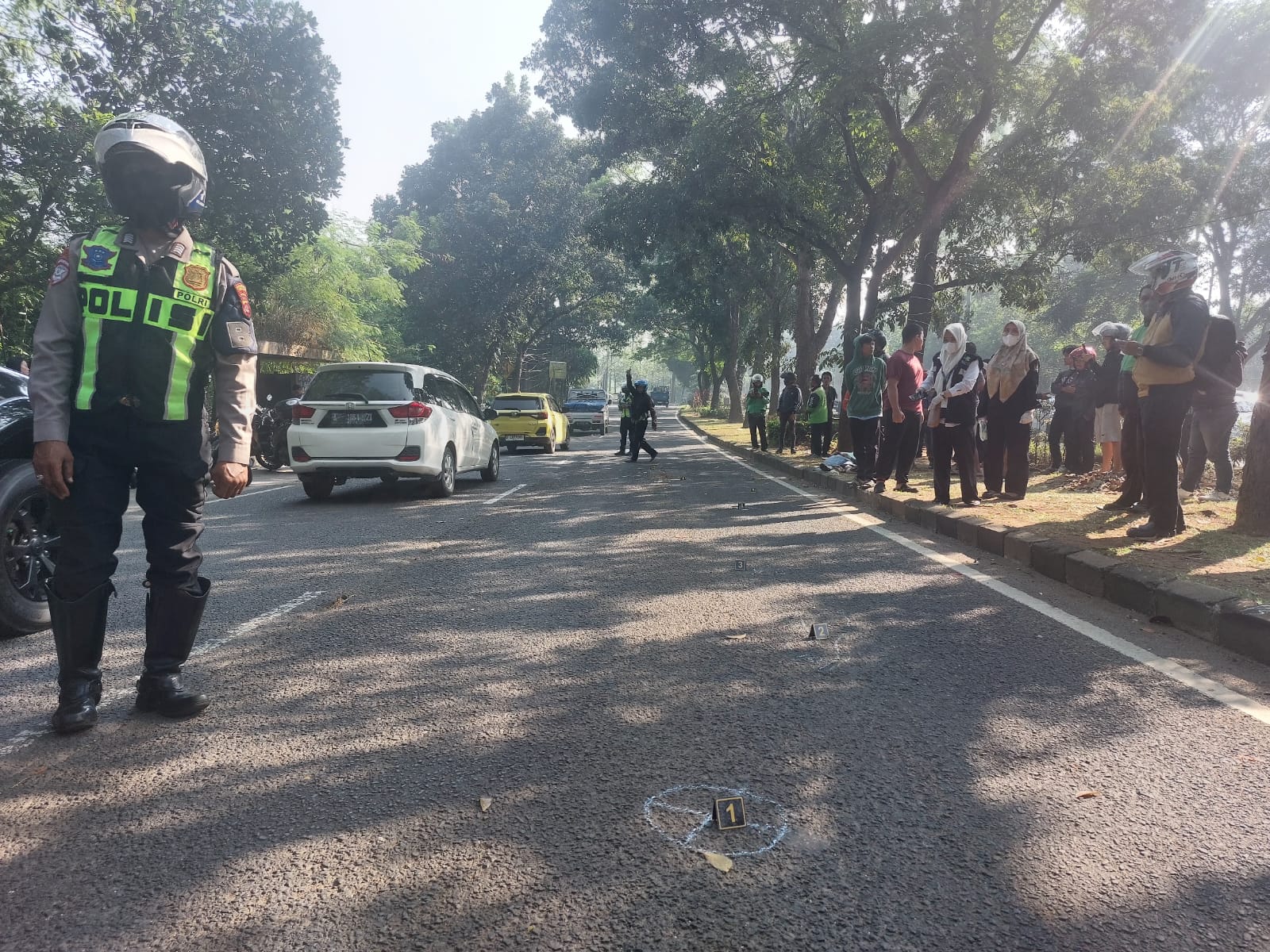 Kecelakaan Maut di Tigaraksa Tangerang, Pengendara Motor Tewas di Tempat Usai Tabrakan dengan Toyota Innova