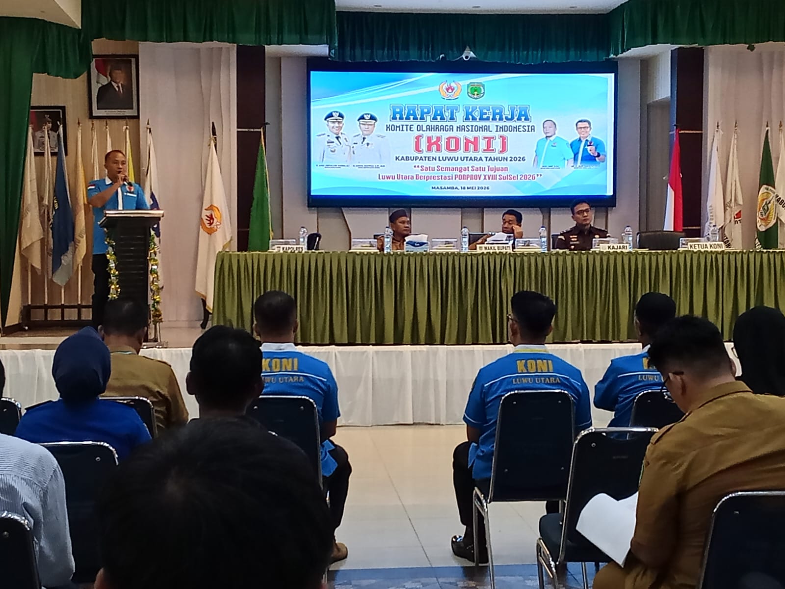 KONI Luwu Utara Targetkan Masuk 10 Besar Porprov XVII Sulsel 2026, 253 Atlet Disiapkan dari 25 Cabor