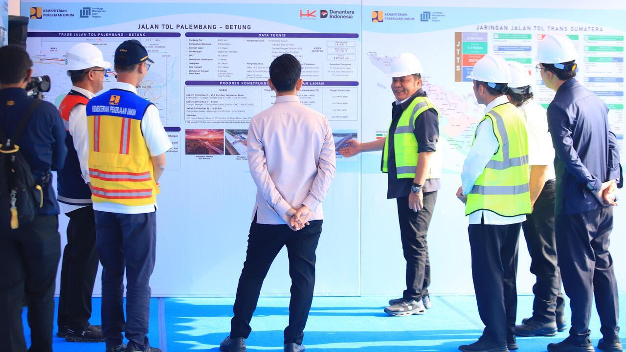 Wapres Gibran Tinjau Langsung Progres Jembatan Musi V Tol Palembang–Betung, Herman Deru Sebut Tulang Punggung Logistik Sumsel