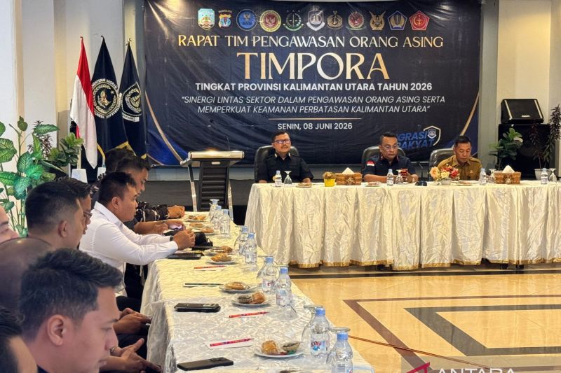 Pemprov Kaltara Perketat Pengawasan 3.000 WNA di Perbatasan, Imigrasi Bentuk Timpora Antisipasi Narkoba dan TPPO