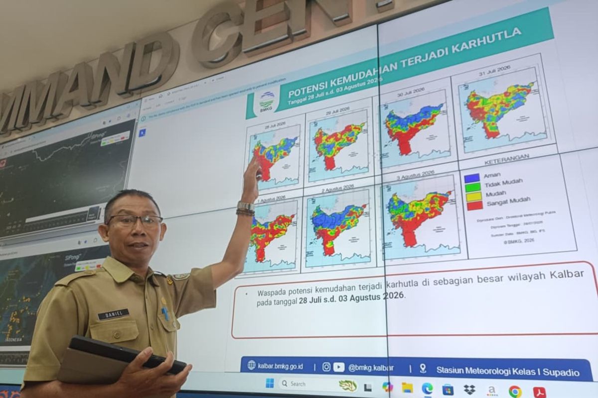 BPBD Kalbar Perkuat Patroli Darat-Udara Cegah Karhutla Meluas, Enam Daerah Jadi Fokus Utama