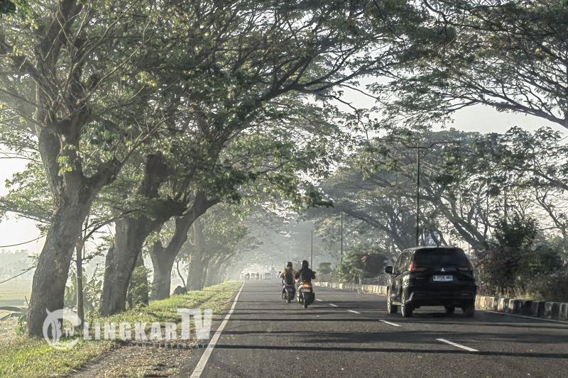 Fenomena Haze Selimuti Lombok NTB, Jarak Pandang di Bandara Turun hingga 1 Kilometer pada Dini Hari