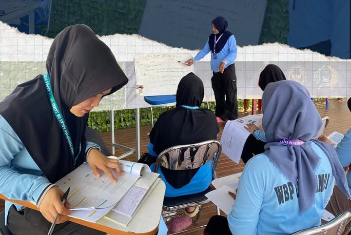 Lapas Perempuan Kelas IIB Jambi Gelar Belajar Paket C untuk Warga Binaan, Bekal Reintegrasi Sosial