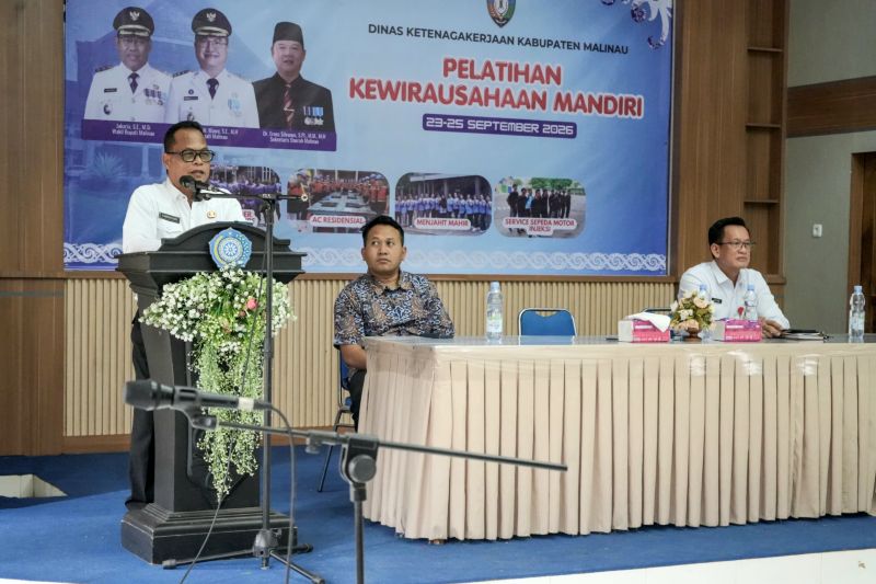 Pemkab Malinau Latih 30 Warga Jadi Wirausaha Baru Lewat Program Kewirausahaan Mandiri