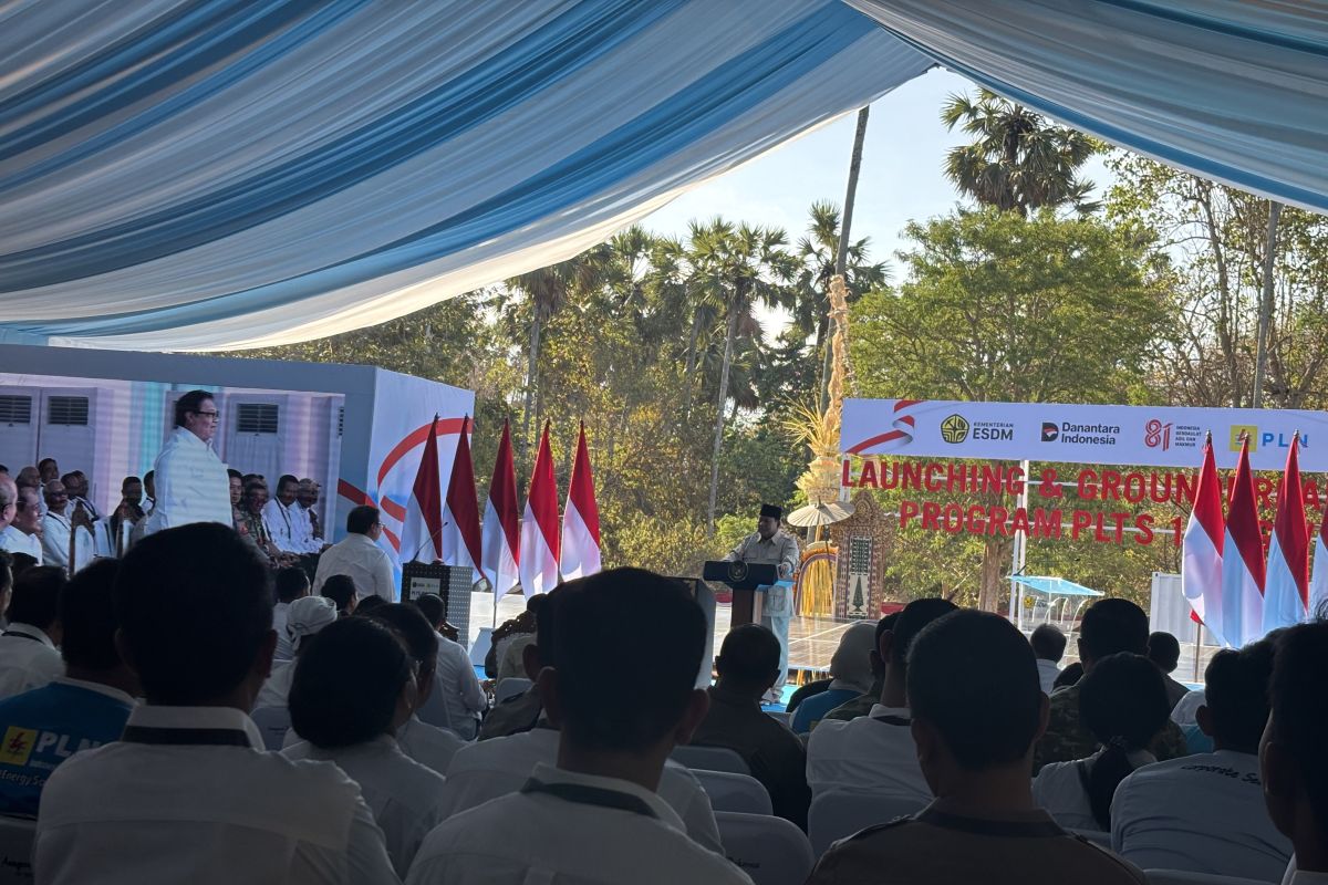 Prabowo Luncurkan PLTS 100 GWp di Jembrana Bali, Menteri Diminta Siap Bekerja Tanpa Libur