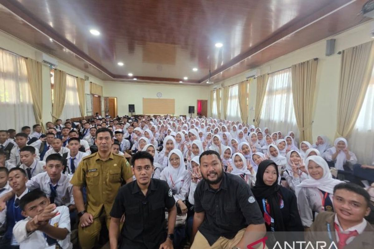 Densus 88 Bekali 1.200 Pelajar di Tiga Sekolah Palembang soal Pencegahan Radikalisme Sejak Masa Orientasi