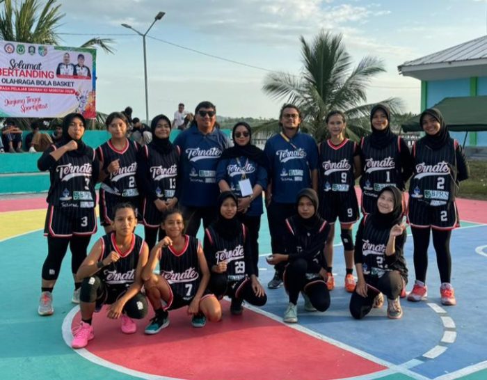 Basket Putri Ternate Gilas Tidore 113-5 di Laga Perdana Popda Maluku Utara, Pelatih Sembunyikan Pemain Andalan