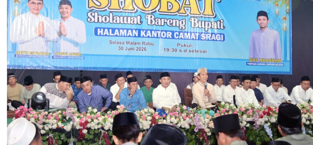 Bupati Lampung Selatan Radityo Egi: Pembangunan Manusia dan UMKM Kunci Kemajuan, Shobat Jadi Wadah Silaturahmi