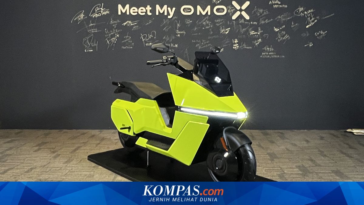 Omoway Omo-X Resmi Debut di Indonesia, Motor Listrik dengan Investasi R&D Rp 179 Miliar