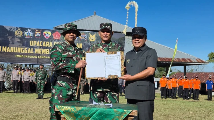 Bupati Bangli Buka TMMD ke-129 di Kintamani, 30 Hari Bangun Infrastruktur dan Atasi Stunting di Desa Sekardadi