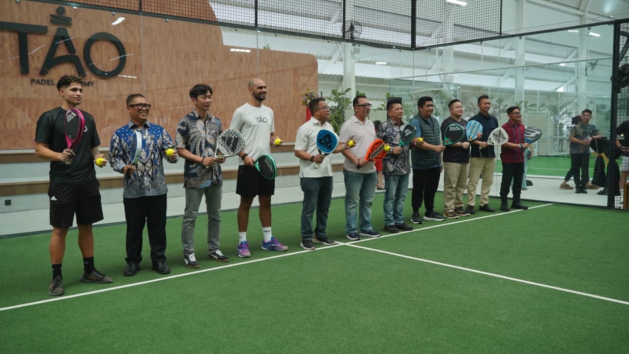 Wagub Kepri Nyanyang Haris Pratamura Resmikan TAO Sport Club Batam, Targetkan Lahirkan Atlet Padel dan Perkuat Sport Tourism