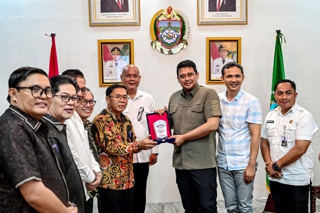 Gubsu Bobby Nasution Paparkan 3 Prioritas Pembangunan Kepulauan Nias saat Terima Audiensi BNKP di Gunungsitoli