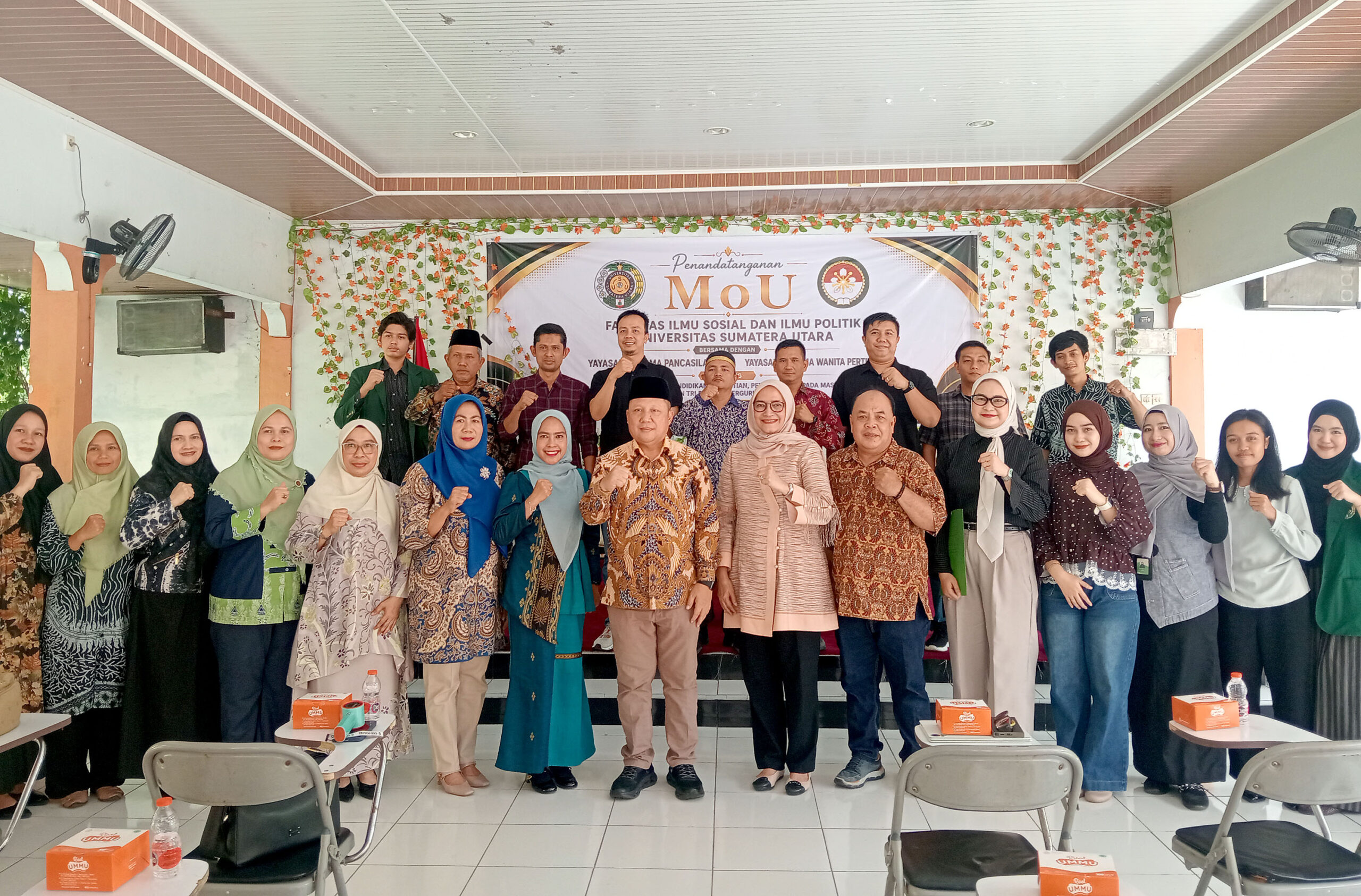 Yayasan DWP Sumut dan FISIPOL USU Teken MoU, Program Inovasi Sekolah Binaan Dimulai Agustus 2026
