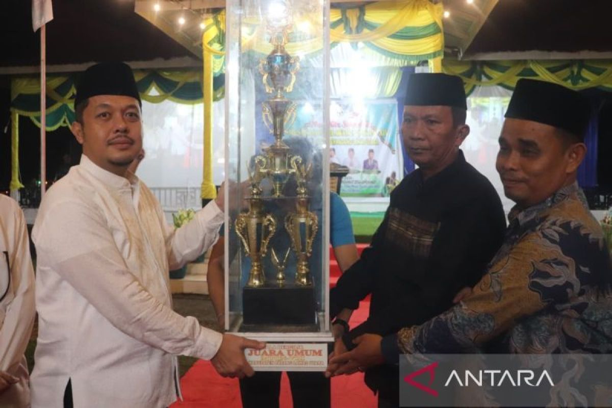 Kafilah Dolok Sigompulon Juara Umum MTQ Ke-XIV Padang Lawas Utara, Dominasi 7 Cabang Perlombaan