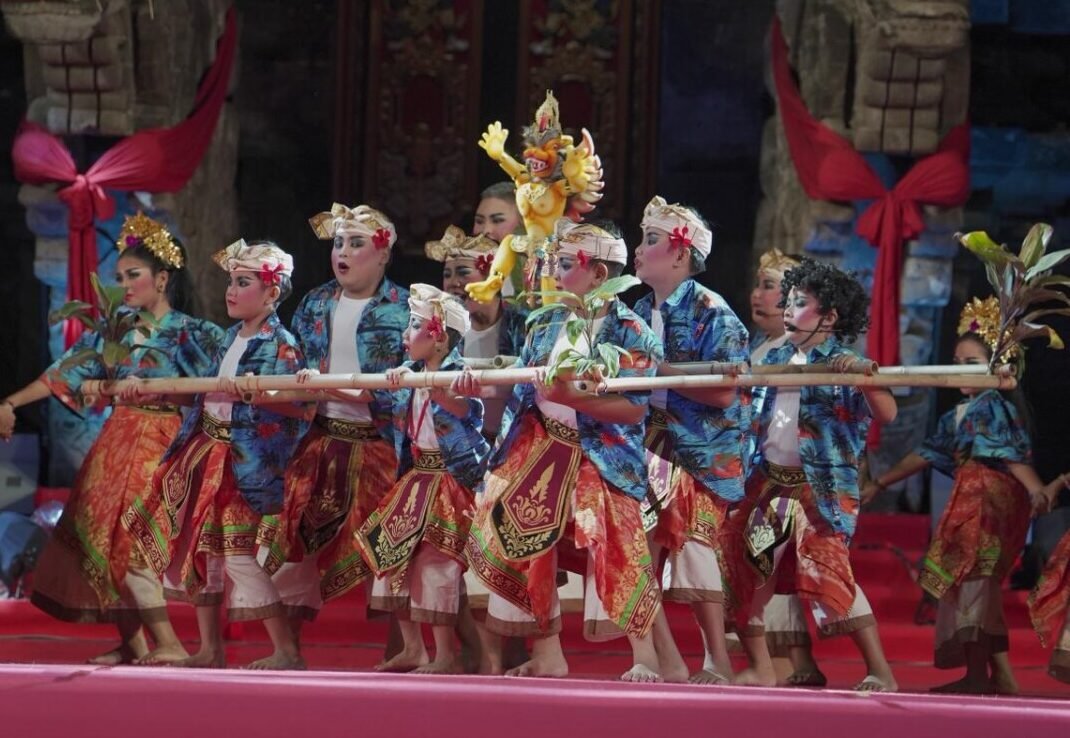 Duta Badung Tampilkan Tiga Garapan di Parade Gong Kebyar Anak-anak PKB 2026, Ribuan Penonton Padati Ardha Candra