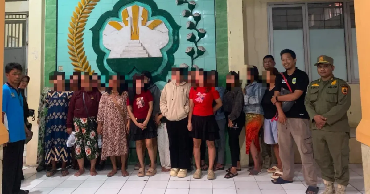 17 PSK Asal Pemalang Dikirim ke Panti Rehabilitasi Solo Usai Terjaring Razia di Warung Remang-remang Ampelgading