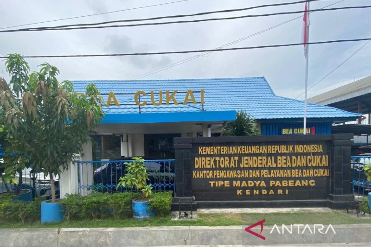 Bea Cukai Kendari Bukukan Penerimaan Negara Rp297 Miliar di Semester I 2026, Tembus 186 Persen Target Tahunan