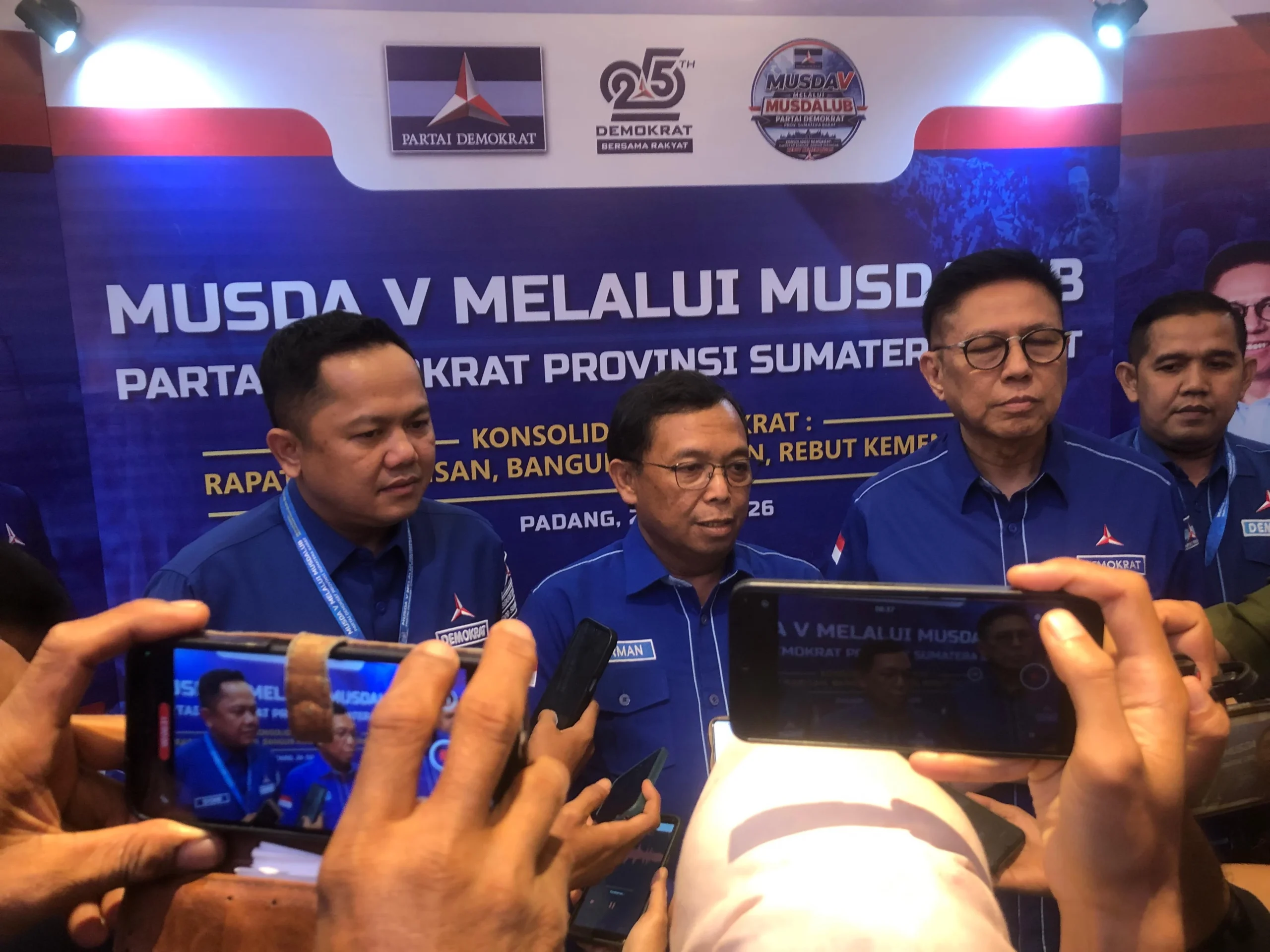 Partai Demokrat Sumatera Barat Gelar Musdalub untuk Konsolidasi Hadapi Pemilu 2029, 200 Kader Hadir