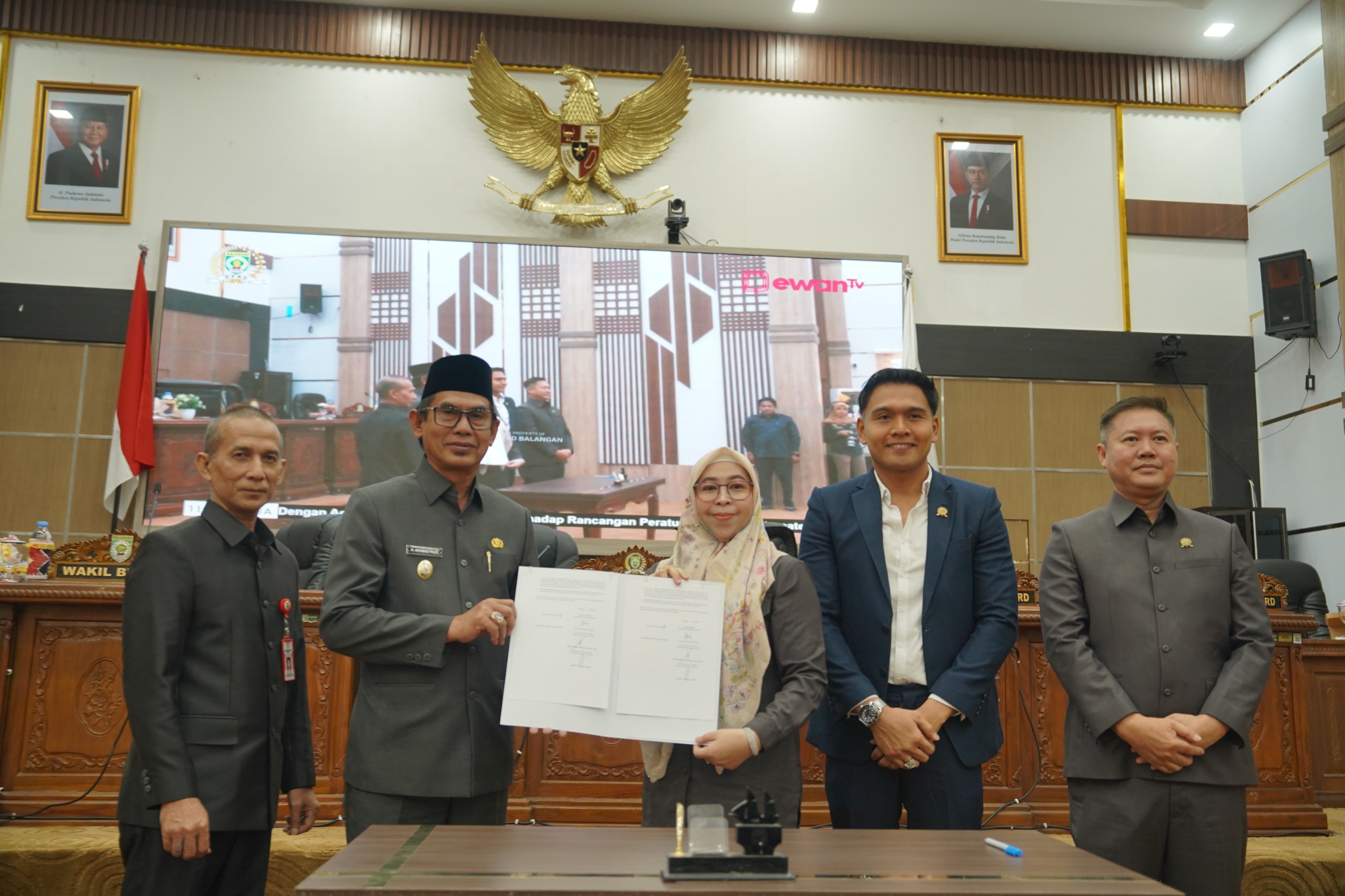 Pemkab Balangan dan DPRD Sepakati Raperda Pertanggungjawaban APBD 2025, Opini WTP Kembali Dipertahankan
