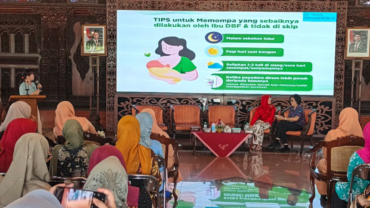 Ketua TP PKK Kudus Endah Sam'ani Minta ASI Eksklusif Jadi Prioritas Ibu, Ruang Laktasi di Setda Sudah Disiapkan