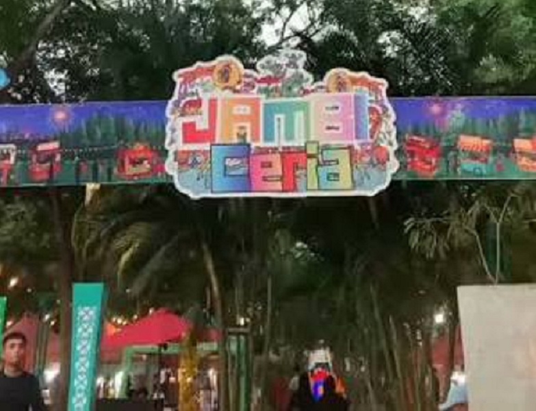 Cuaca Kota Jambi Cerah 32°C Hari Ini, Taman Banjuran Budayo Jadi Pilihan Wisata Kuliner Sebelum Penutupan Jambi Ceria