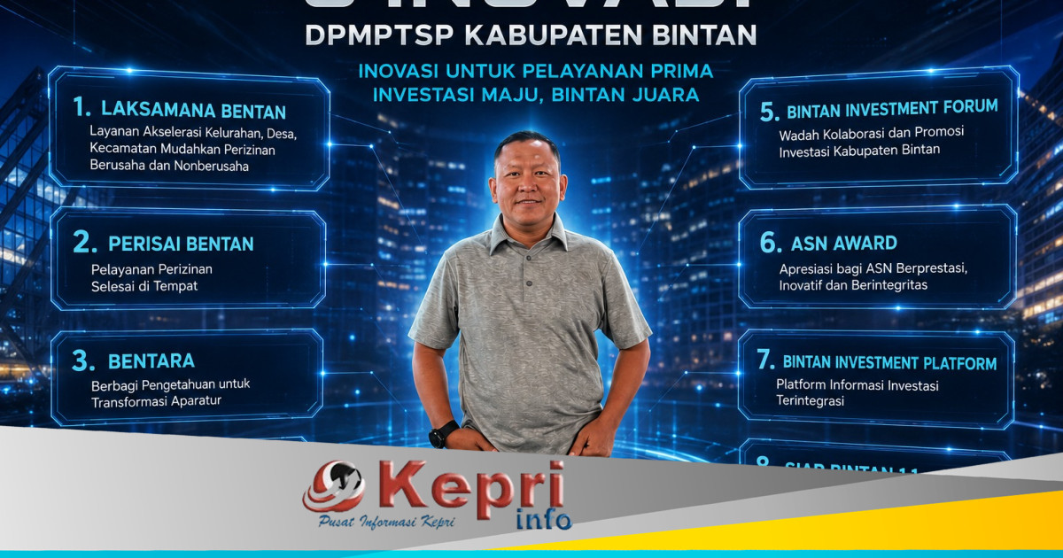 DPMPTSP Bintan Luncurkan Delapan Inovasi Pelayanan, Ada Layanan Jemput Bola hingga Desa