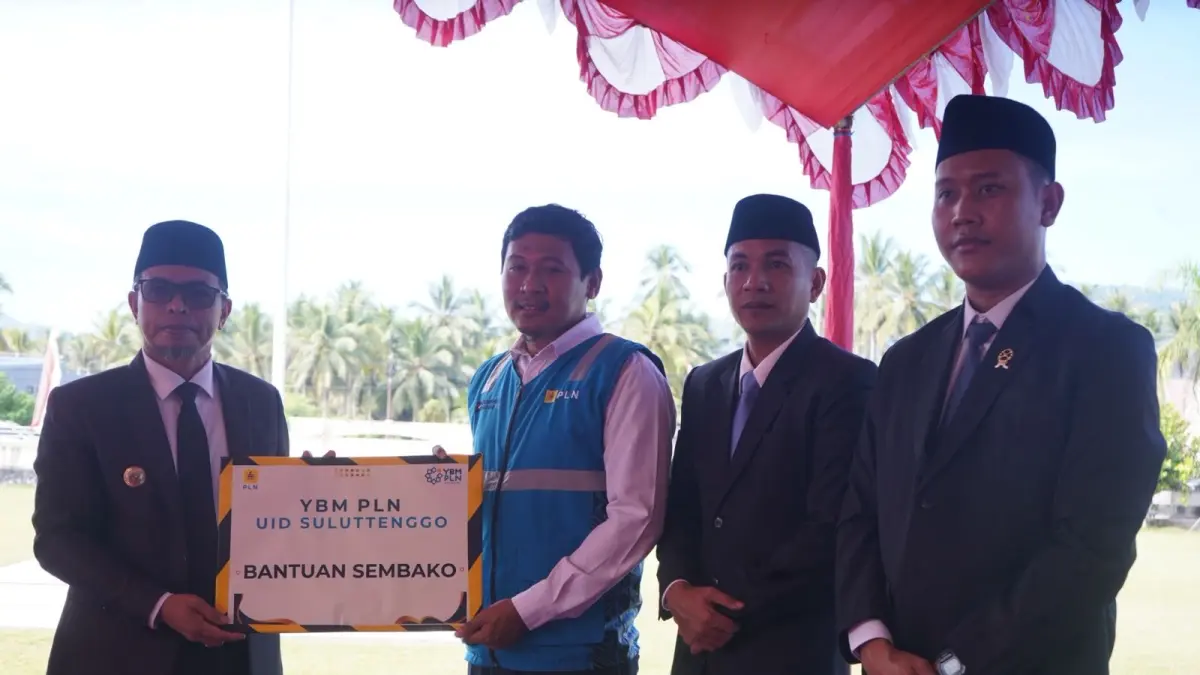 PLN UP3 Kotamobagu Salurkan 150 Paket Sembako untuk Warga Miskin Ekstrem di Bolaang Mongondow Utara, Momentum Hari Lahir Pancasila