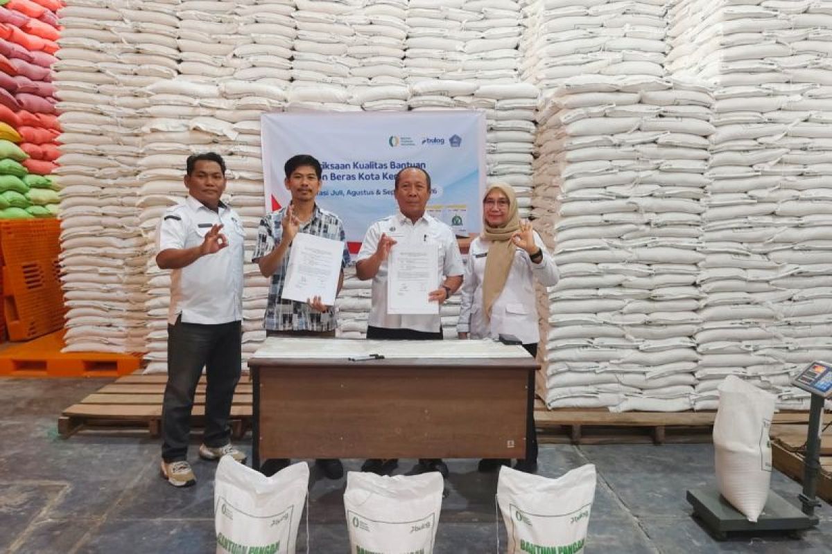 Pemkot Kendari Salurkan Bantuan Beras untuk 27.600 Warga Kurang Mampu, Berlangsung Tiga Bulan hingga September 2026