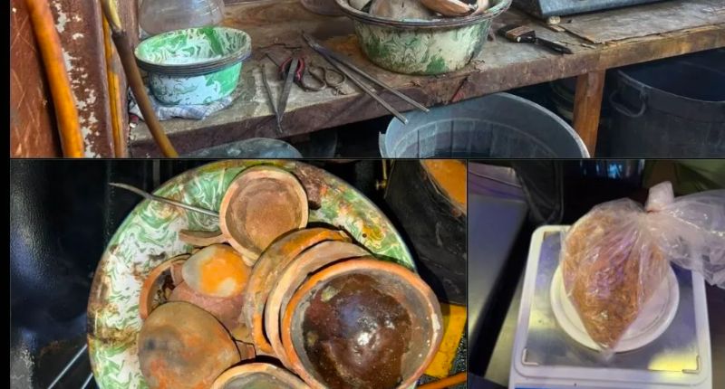Polda Sumbar Gerebek Rumah Pengolahan Emas Ilegal di Kota Solok, Empat Tersangka dan Ratusan Gram Logam Mulia Diamankan