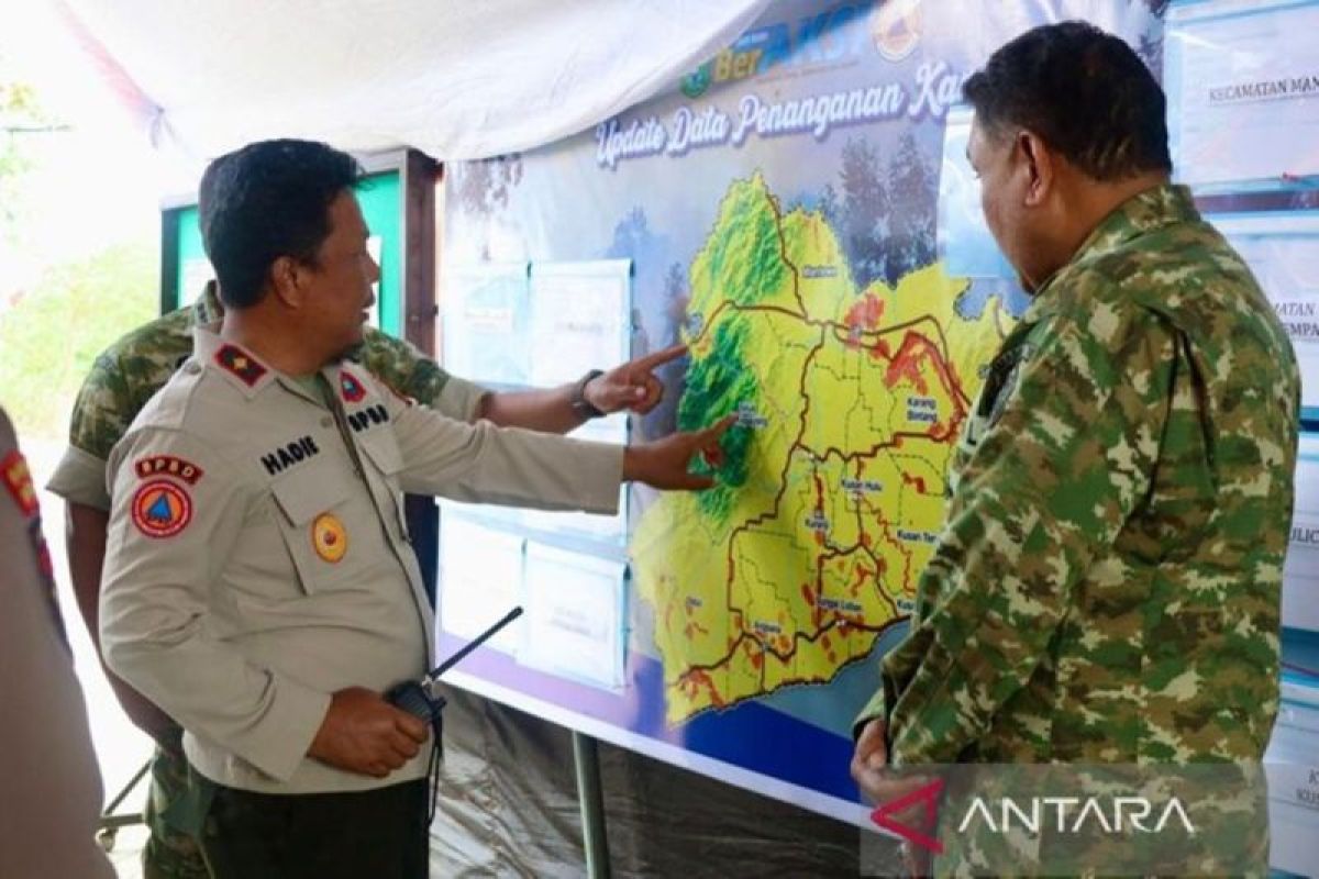 Satgas Karhutla Tanah Bumbu Raih Apresiasi Mabes TNI, Kesiapan Dinilai Prima