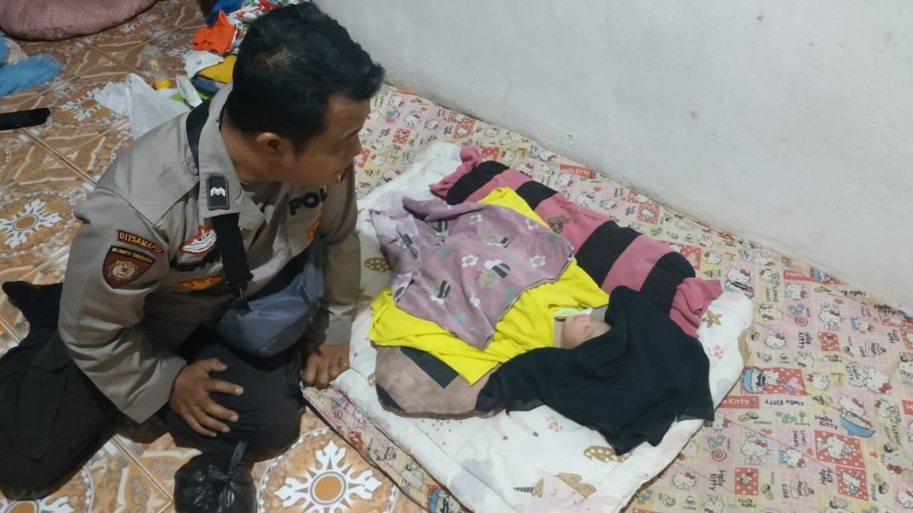Bayi Perempuan Baru Sehari Ditemukan Hidup di Talang Ipuh Banyuasin, Polres Banyuasin Buru Pelaku Penelantaran