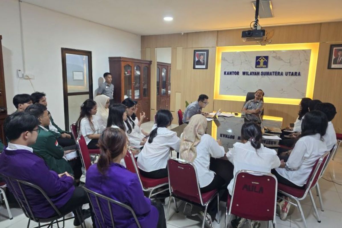Kanwil Kemenkum Sumut Bekali Mahasiswa Magang Tugas dan Fungsi Kementerian Lewat Program MBKM