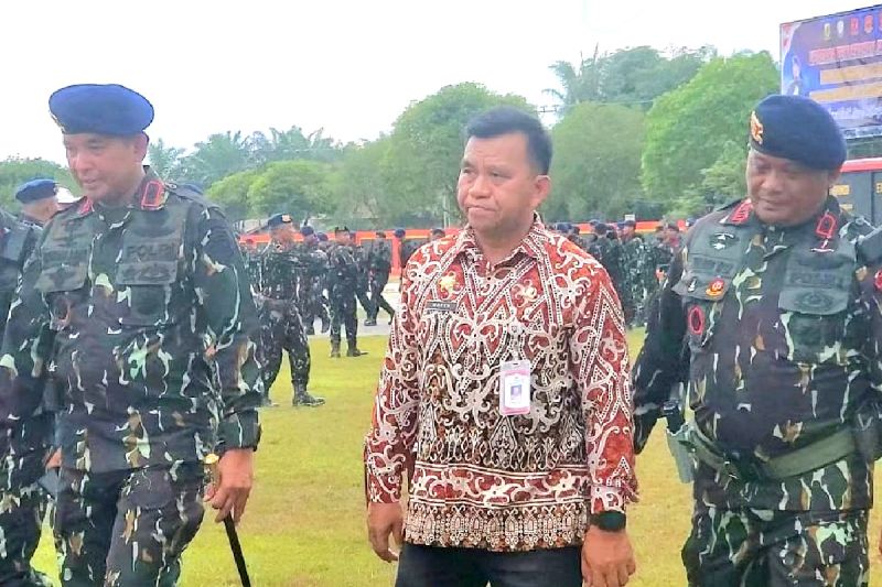 Mutasi Komandan Batalyon B Pelopor Brimob, Pemkab Kotim Minta Sinergi Keamanan Terus Diperkuat