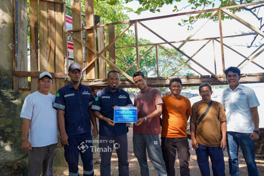 Akses Nelayan di Batu Kodok Bangka Selatan Kini Lebih Aman, Jembatan Sepanjang 100 Meter Diresmikan